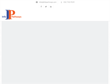 Tablet Screenshot of infopathways.com